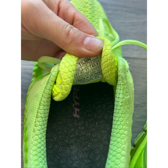 Asics Gel Quantum 360 Women US 11 Running Shoes Yellow Neon T5J6N C6 - Picture 5 of 7